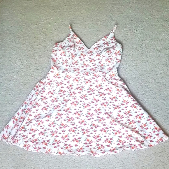 B Darlin Floral Print Fit and Flare A Line Dress - Picture 6 of 12